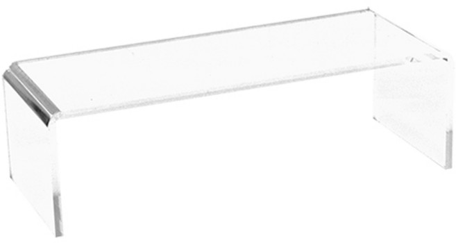 투명 아크릴선반 피규어 진열대 디스플레이 5종, 1개