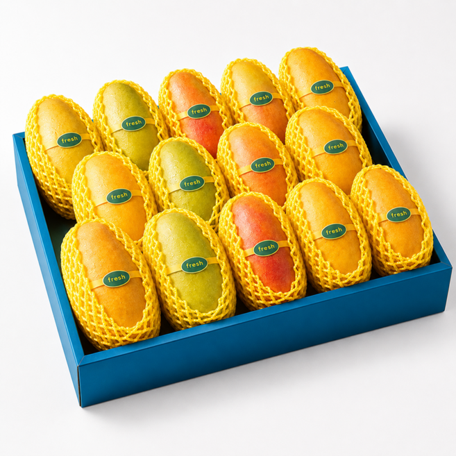 [항공직송] 정품 제철 mango 망고, 1개, 2kg