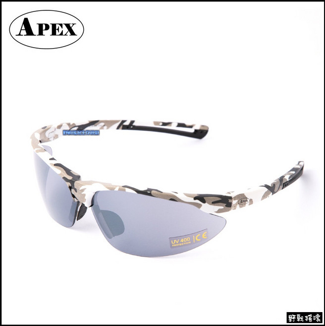 APEX 戰術射擊眼鏡, 雪地迷彩, 1個
