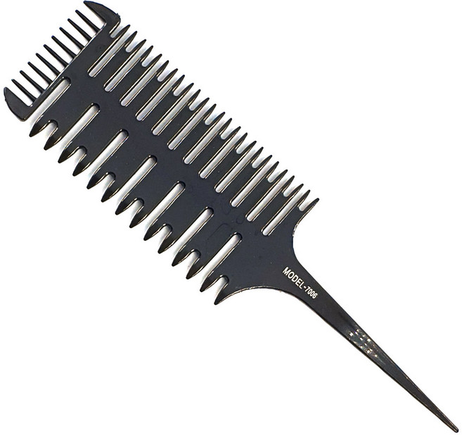 EZ 브릿지용 하이라이트 위빙빗(블랙)245mm, 1개