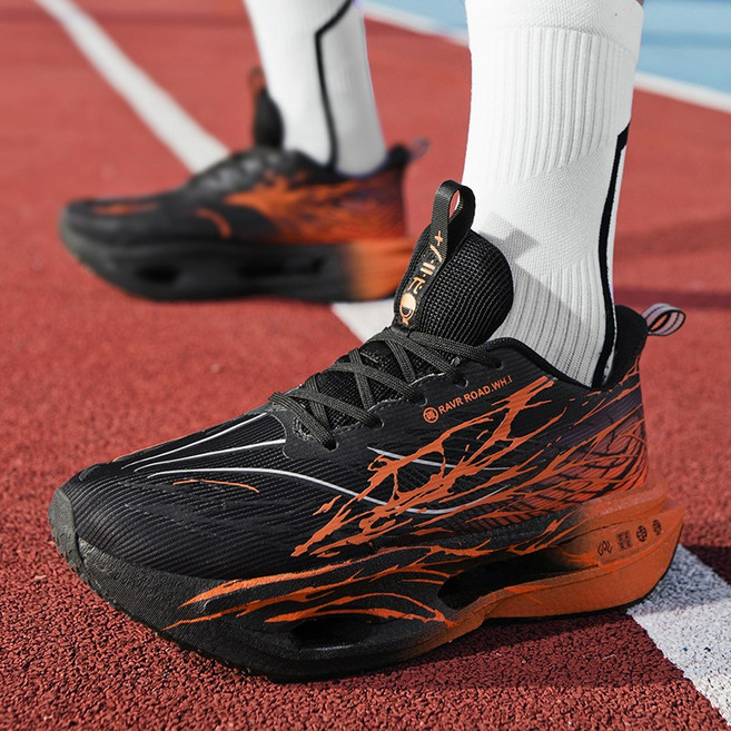 스노우드림 야간 런닝화 충격 흡수 카본 플레이트 운동화 형광런닝화