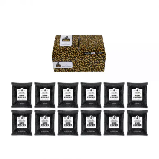 박향희 프리미엄 네모난밥김 선물세트 2호 8g x 12봉, 1개