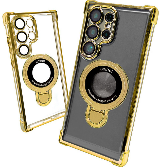 갤럭시 s25 울트라 s24 s23 ultra 2배자력 투명 맥세이프 거치대 케이스