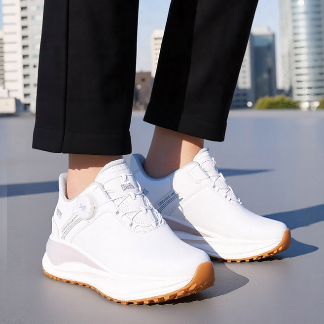 [고급인솔증정] 에버라스트 E버디핏 남녀공용 천연소가죽 다이얼 카본 운동화 골프화 스니커즈 핸즈프리 러닝화 발편한 푹신한 가벼운 논슬립 미끄럼방지 커플 신발