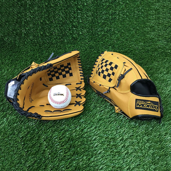 프로모릭스 캐치볼세트 야구글러브 10.5+12.5+야구공 좌투/우투, (우투)10.5+(좌투)12.5+공, 1개