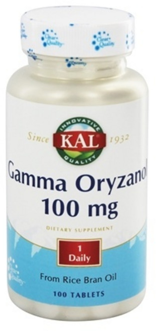 Kal Gamma穀維素錠 100mg, 100顆, 1罐