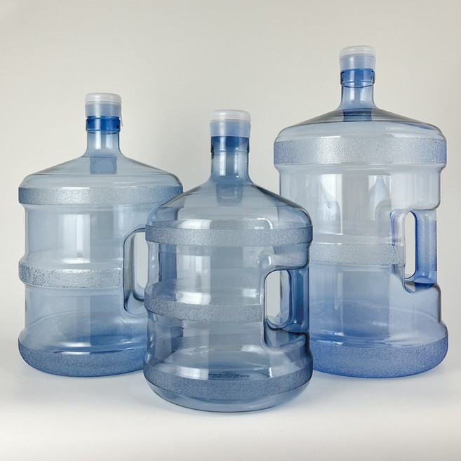 PC 손잡이 정수기통 생수통, 1개, 9L