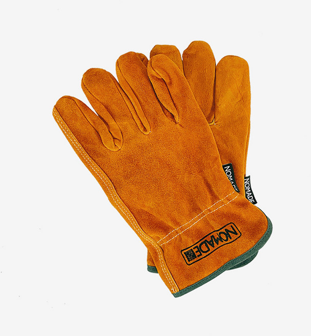 노마드 BBQ 화로 바베큐장갑 ﻿캠핑 글로브 천연 소가죽 N7868, 1개