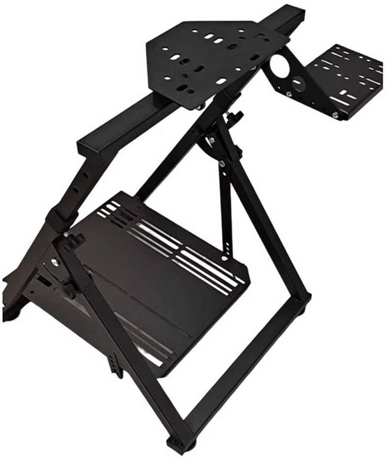 레이싱휠 거치대 운전 마리오 조이스틱 컴팩트 챌린지, 1개, 상세페이지 참고, 단품+고정장치