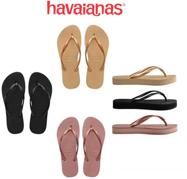 하바이아나스 여성 쪼리 샌들 슬리퍼 슬림 플랫폼 4144537