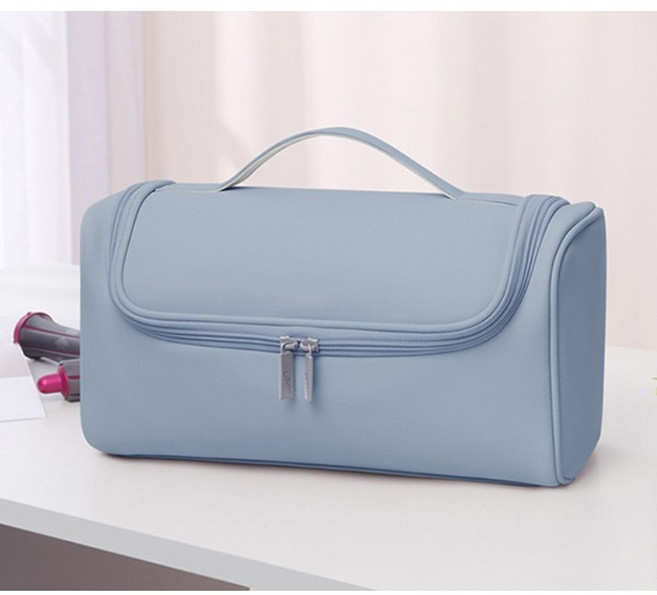 도해 고데기 드라이기 휴대용 파우치 수납 여행용 칸막이 인조가죽 방수