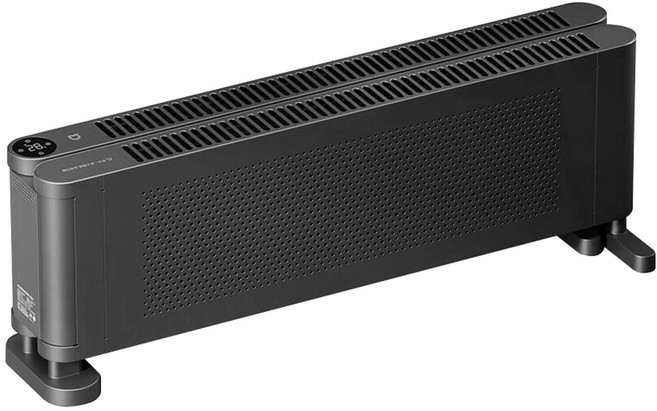 샤오미 미지아 그래핀 베이스보드 전기히터 2 접이식 버전 TJXDNQ09ZM, 블랙