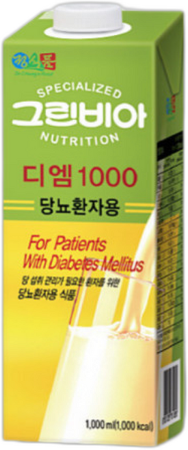 그린비아 정식품 디엠, 1L, 12세트