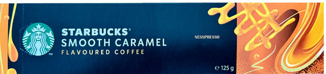 네스프레소 버츄오 캡슐 스타벅스 스무스 캐러멜향 커피, 12.5g, 1박스, 10개입