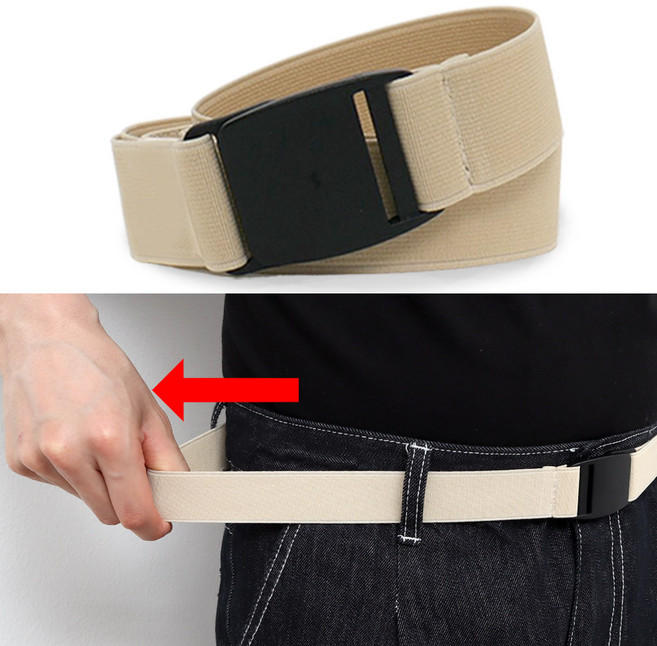 어바인 남여공용 스판벨트 웨빙 허리띠