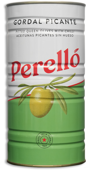 페렐로 고달 올리브 대용량 캔(통조림) 절임 그린올리브 와인샵 편집샵 프리미엄 식자재(5121), 1개, 1.44kg