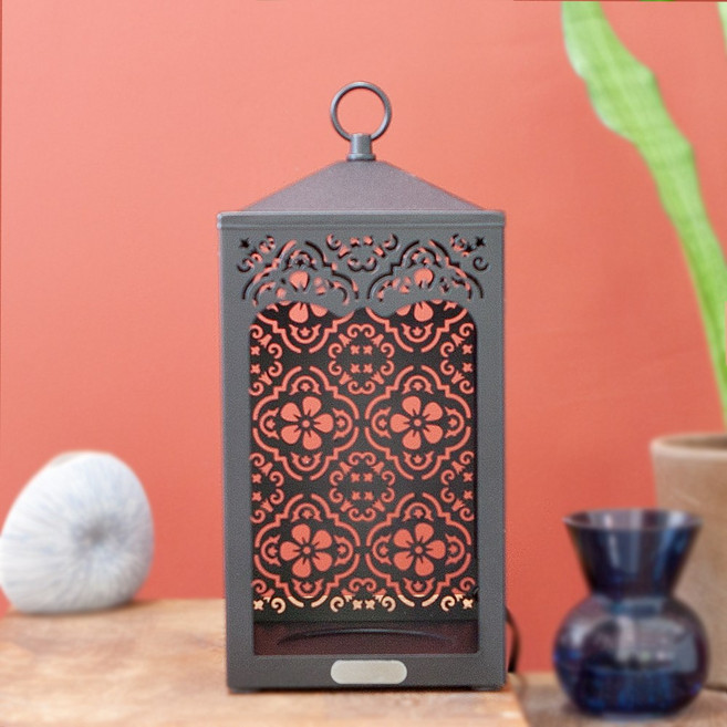 더스윗 스크롤 캔들워머 터치스위치, 블랙