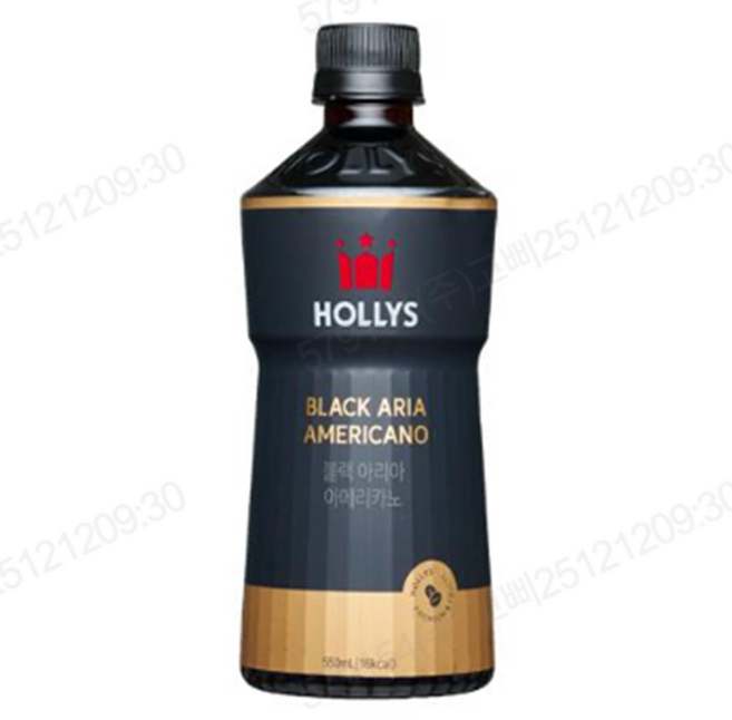 [할리스] 블랙아리아 아메리카노, 550ml, 4개