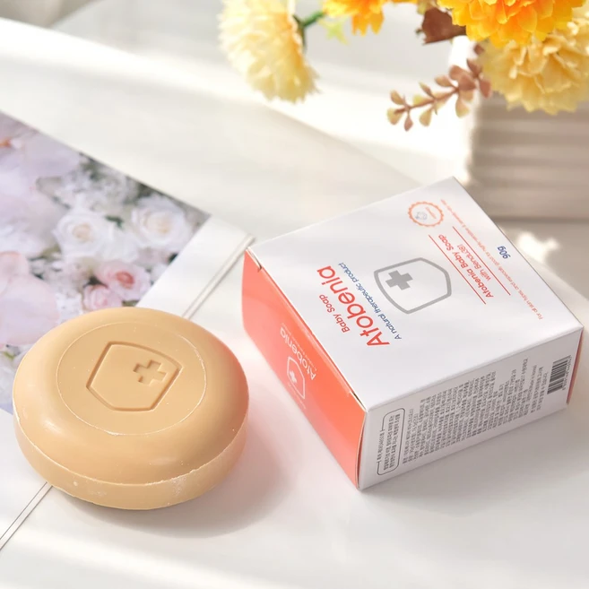 아토베니아 유아 비누, 3개, 3개, 90g - 쿠팡