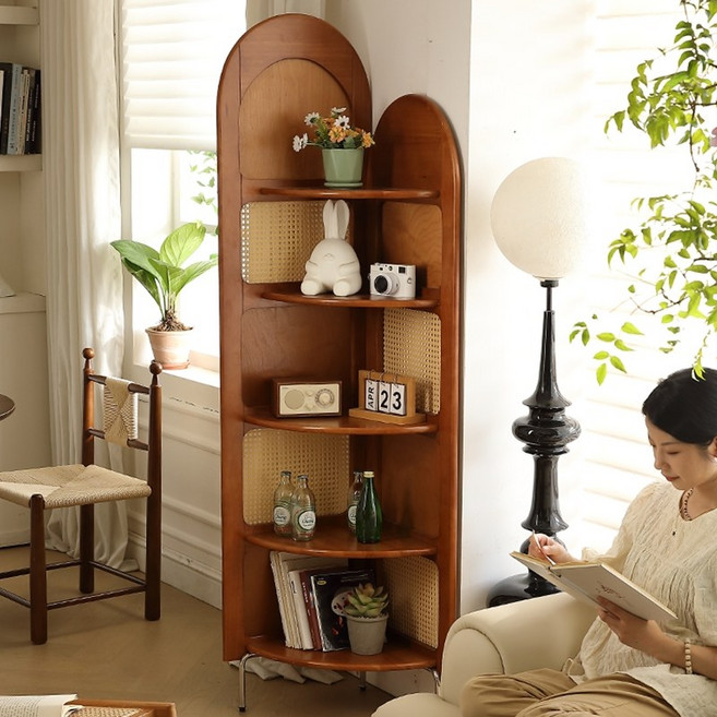 일공이오마켓 코너 장식장가구 원목미니진열장 거실장식장 장식장 피규어진열장 보관함