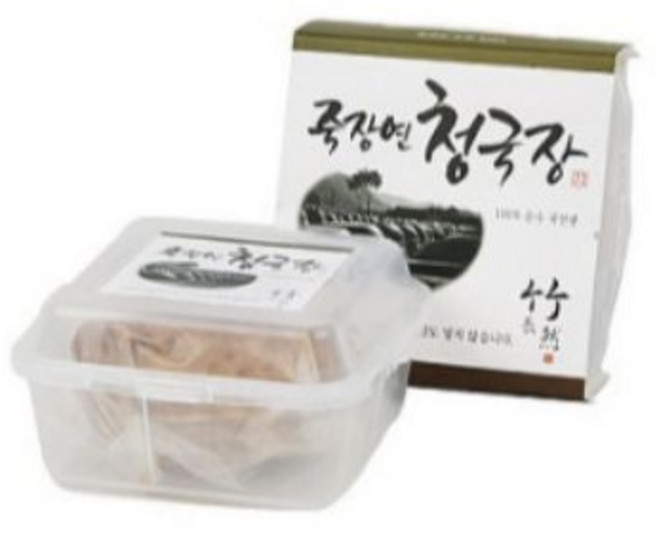 죽장연 프리미엄 청국장 250g(플라스틱)(냉장) / 국내산 백콩(죽장 청송 영양 등) + 지하 암반수 정제물 3년간 간수 뺀 신안 천일염 항아리 천연발효 포항 죽장면, 1개, 250g