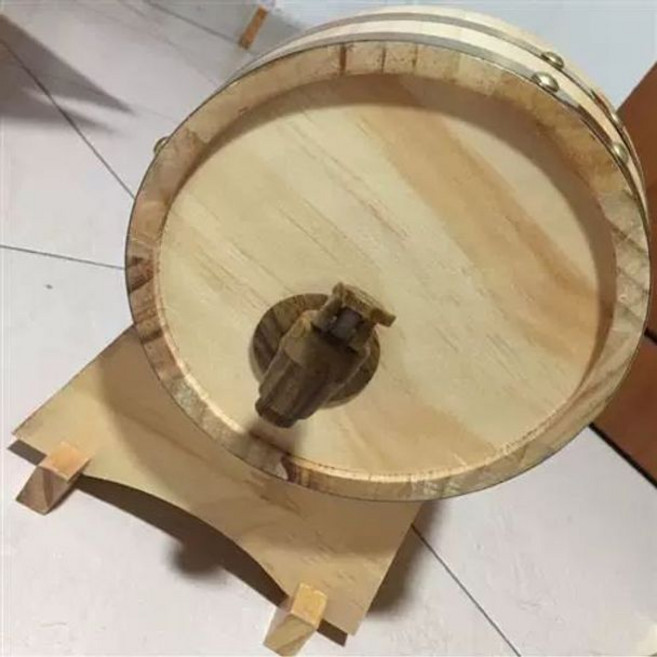 옥택연 오크통 커스텀양주 전통주, 3L 내추럴