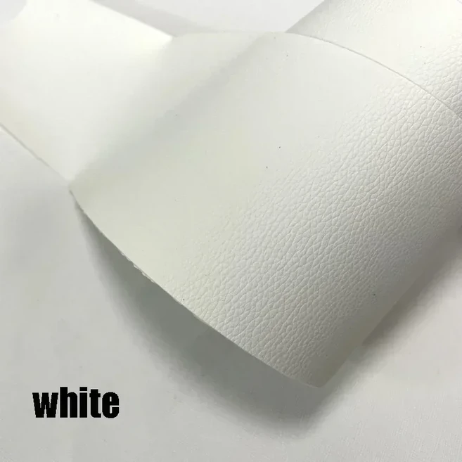 쿠쿠스토어 가죽 수리 패치 테이프 내구성 접착 소파 자동차 시트 장식, 09 white, 01 20x28cm