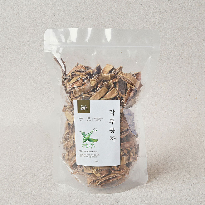 백년본가 첨가물 없는 100% 국산 볶은 작두콩차, 1개, 1개입, 200g