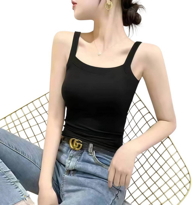 褲公主 平口小可愛內搭 舒適無袖女背心 多色可選