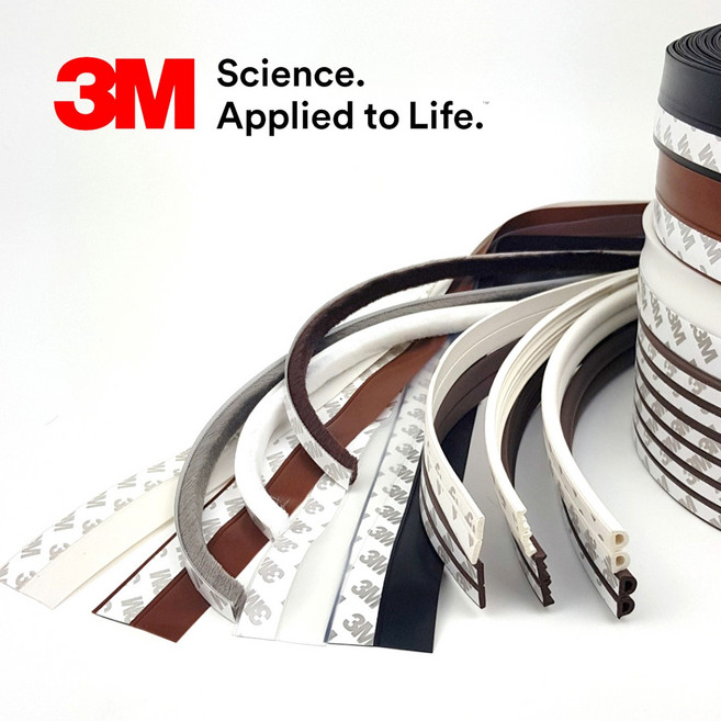 3M 창문틈새막이 방문틈새막이 우풍차단 창틀바람막이 현관문문풍지 창문틈막이 문틈막이 현관바람막이, 4.창문문풍지, 3cmx2mx1롤, 그레이, 1개