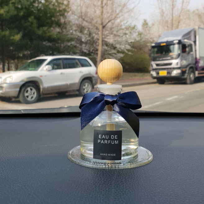 원형돔 차량용 디퓨저 눈꽃 선물세트 마미하우스, 11_화이트자스민 민트향, 1개