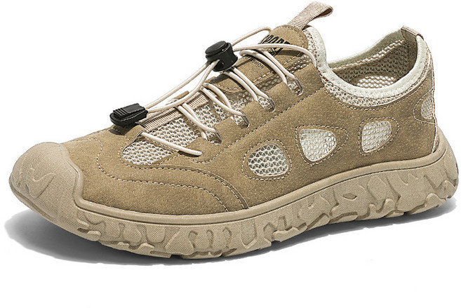 남성 통풍 메쉬 운동화 경량 워킹슈즈 발편한 논슬립 내마모 캐주얼 스니커즈 아웃도어 데일리 신발