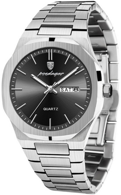 포스워백 남자 패션 메탈 정장 손목 시계