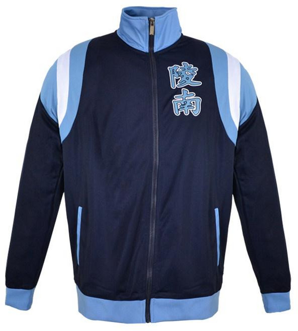 해남 슬램덩크 져지 농구복 점퍼 잠바 강백호 단체복 하이 슬램덩크유니폼 북산 농구 란펑, 1개, 진파랑 레이싱 지퍼