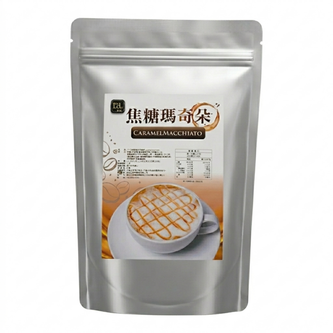 L'der 力代 焦糖瑪奇朵即溶咖啡, 1個, 500g