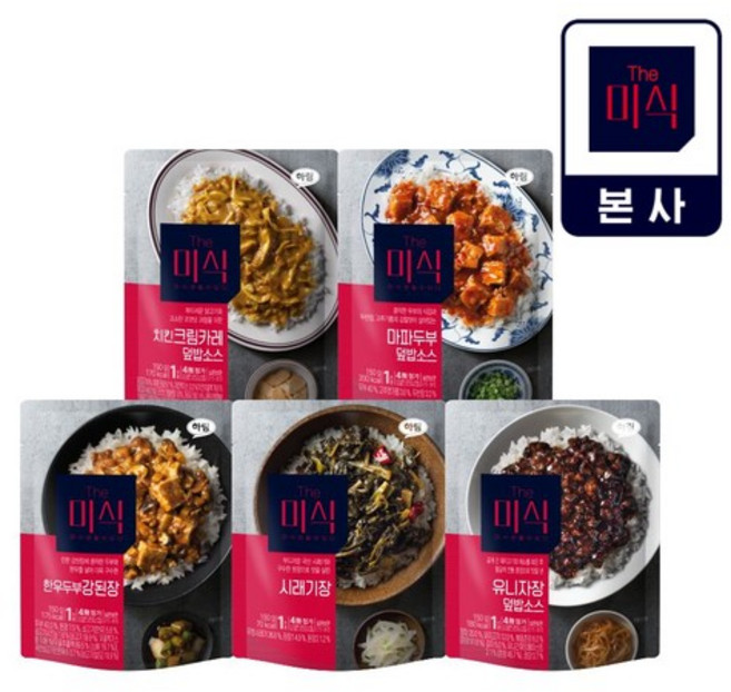 더미식 덮밥소스 150g 6개 골라담기