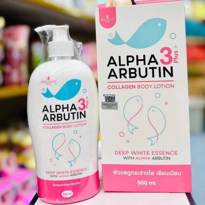 Alpha Arbutin Precious Skin 바디로션 1개 500ml - 쿠팡