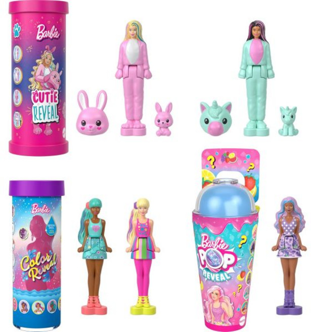 바비 미니바비랜드 리빌인형 5팩세트 서프라이즈 랜덤 등장