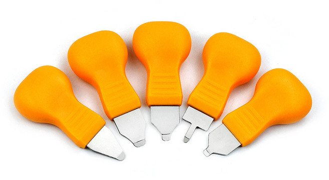 ABS 손잡이 시계 오프너 헤라, 1세트, 오렌지 5종