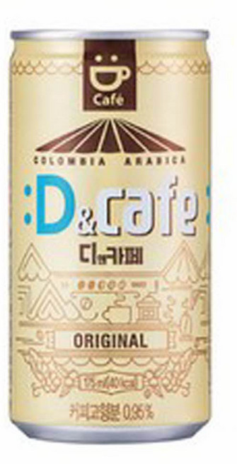 디앤카페 오리지널, 175ml, 90개