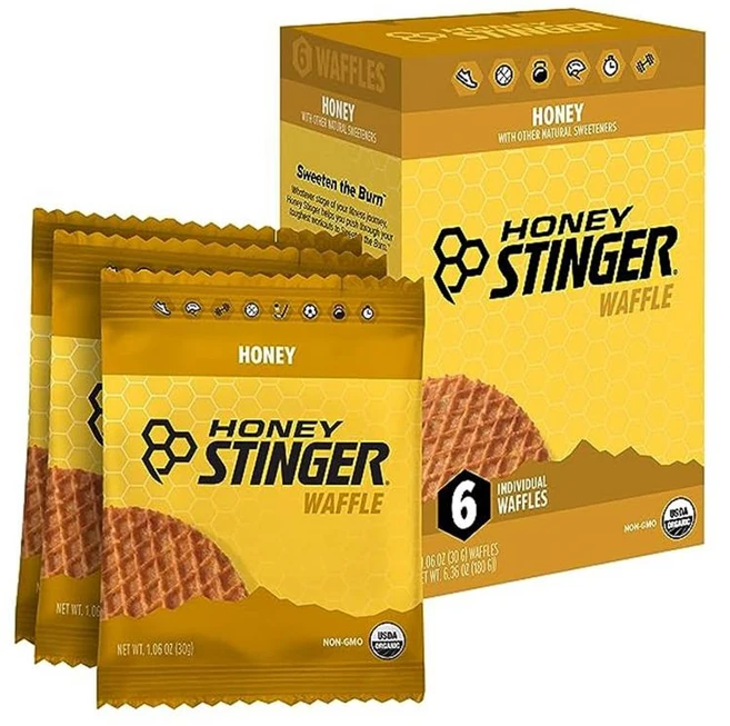 Honey Stinger 허니 스팅어 바닐라 와플 운동 에너지바, 6개입, 1개 - 쿠팡