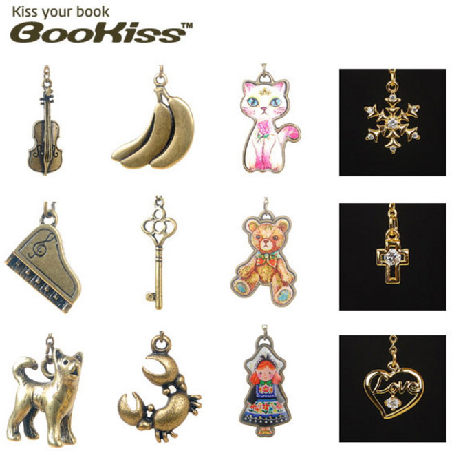 Bookiss 북키스 책갈피 / 팬던트 북마크, B2, B2-8분음표