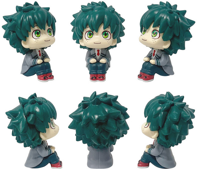 미도리야 이즈쿠 피규어 데쿠 이즈쿠 나의 히어로 아카데미아 미니 애니메이션 완구 취미, 1개