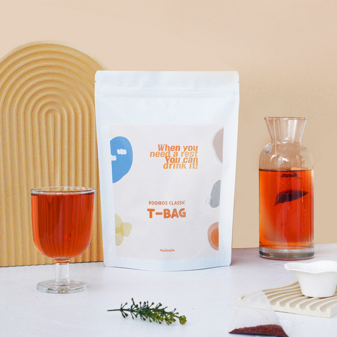 마쉬다 루이보스티 2g 30개 임산부 유기농 차 티백, 루이보스 클래식 2g 30개, 60g, 1개, 30개입