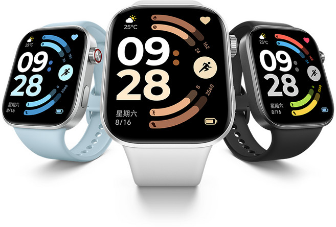 레드미 워치6 REDMI Watch 6 스마트워치 전자 시계 NFC지원 중국버전, 블루