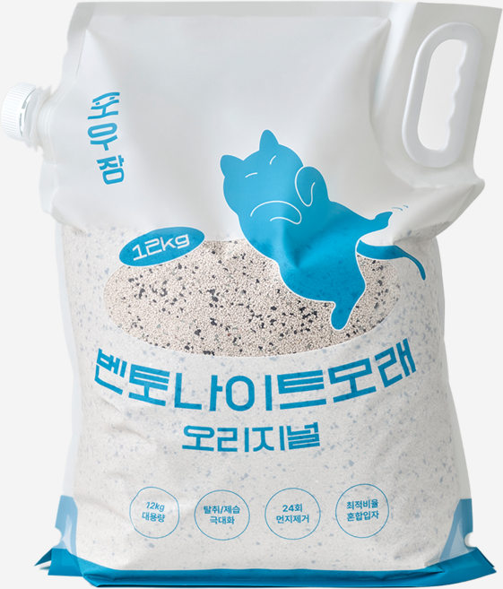 포우장 벤토나이트 모래 오리지널 12kg, 1개