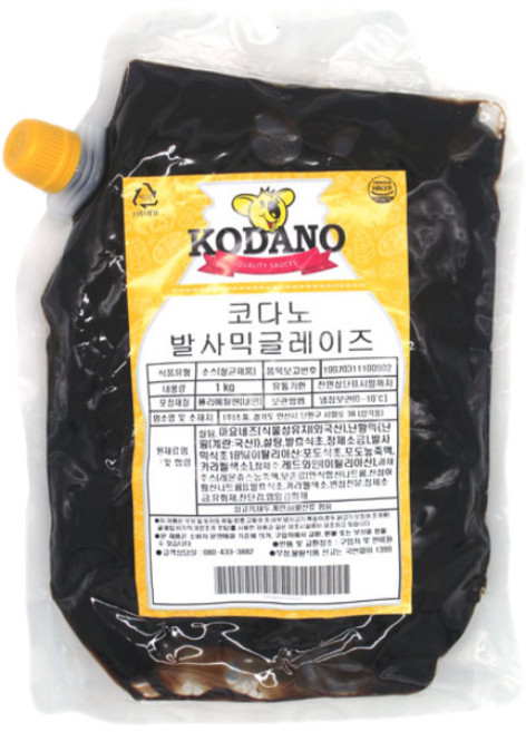 코다노 발사믹 글레이즈 1KG, 8개