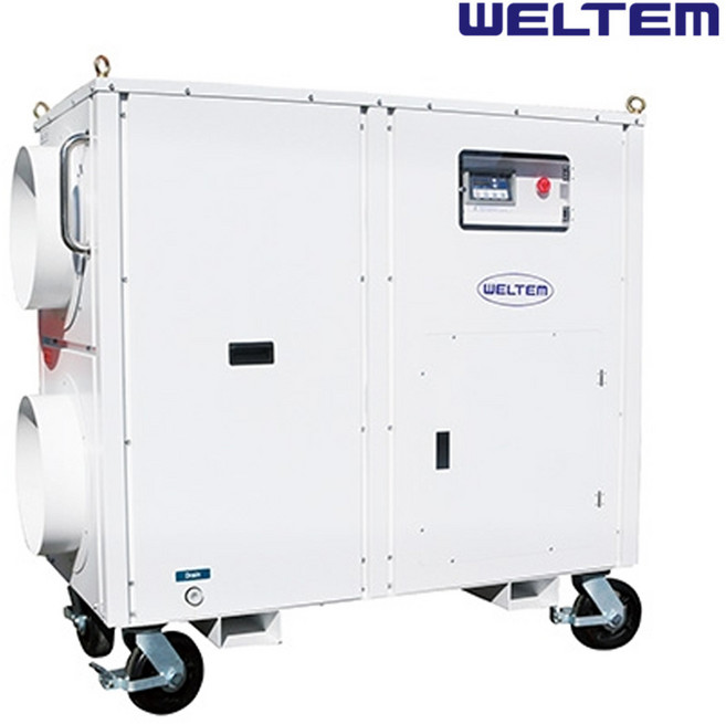 웰템 대형 에어컨 외부덕트 산업용 업소용 WPC-18003