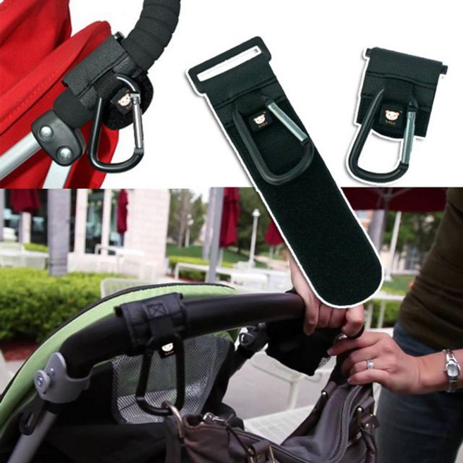 편한 외출을 위한 유모차걸이 2개1세트 202730 훅 유모차고리(1256EA)