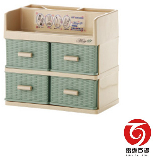 藤木104收納盒 顏色隨機出貨 整理收納 桌上型小抽屜